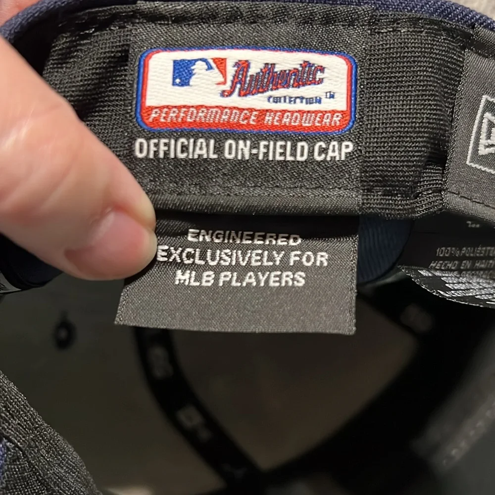 NWT Tampa Bay 2024 MLB World Tour: Dominican Republic Series 59FIFTY Fitted Hat